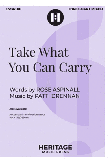 Take What You Can Carry