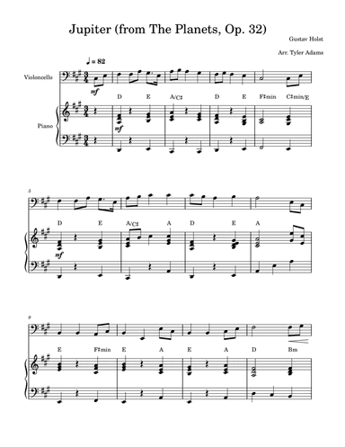 Jupiter (from The Planets, Op. 32)