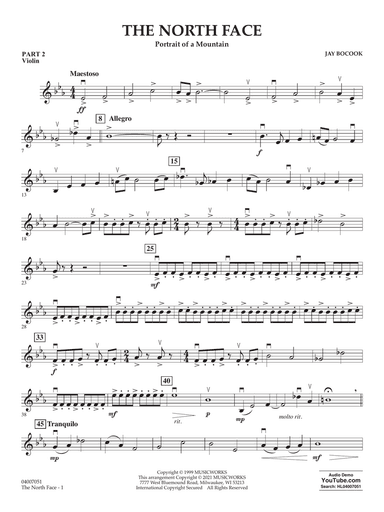 The North Face - Pt.2 - Violin