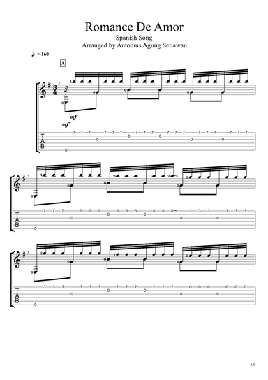 Romance De Amor Tremolo
