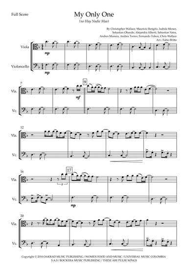 My Only One (no Hay Nadie Mas)