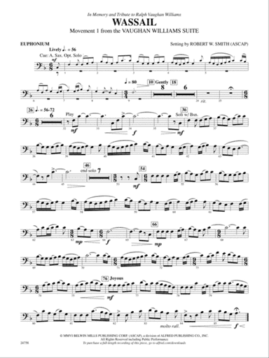 Wassail: Baritone B.C.