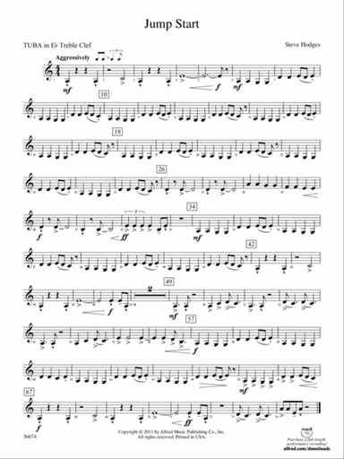 Jump Start: (wp) E-flat Tuba T.C.
