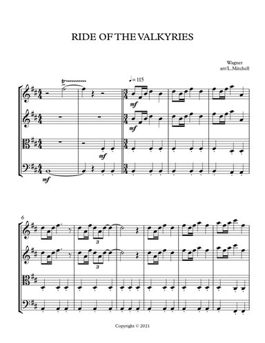 RIDE OF THE VALKYRIES