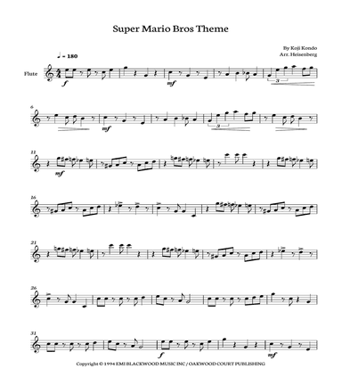 Super Mario Bros Theme