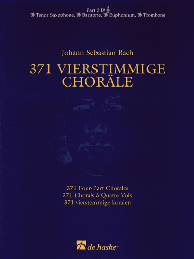371 Four Part Chorales Part 3 B Flat Treble Clef