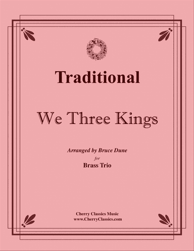 We Three Kings for Brass Trio