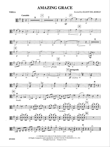 Amazing Grace: Viola