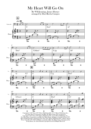 My Heart Will Go On (love Theme From 'titanic')