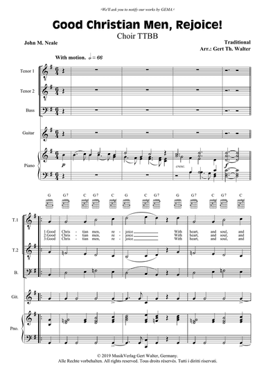 Good Christian Men, Rejoice!