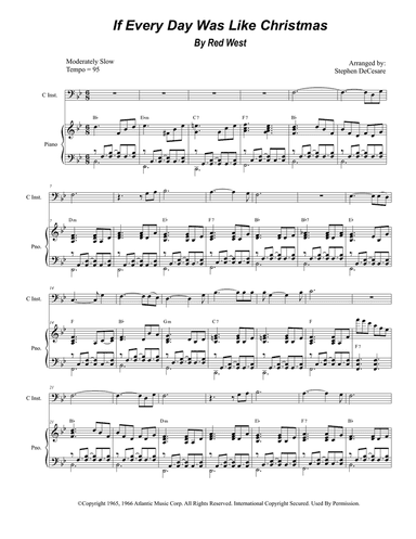 If Every Day Was Like Christmas