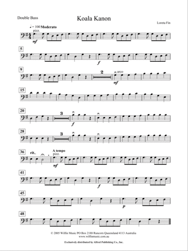 Koala Kanon: String Bass