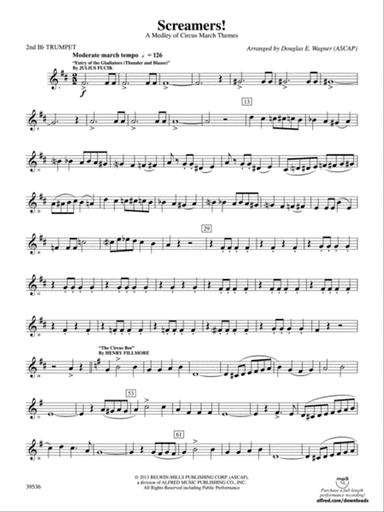 Screamers!: 2nd B-flat Trumpet