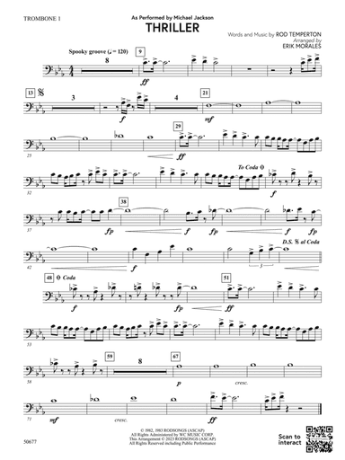 Thriller: 1st Trombone