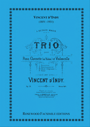 Trio, Op. 29