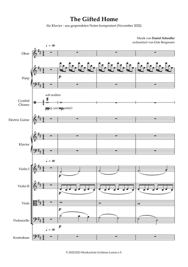 The Gifted Home - Full Score