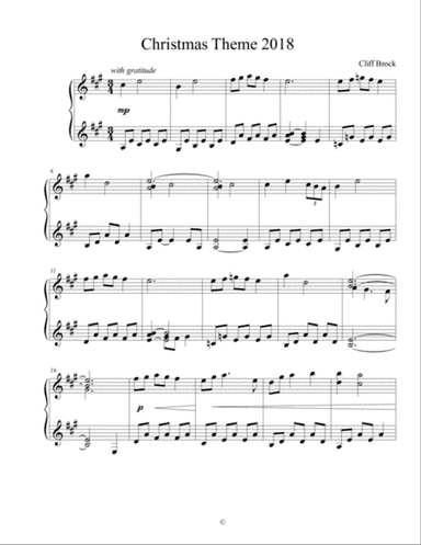 Christmas Theme 2018