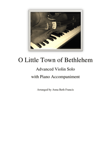 O Little Town of Bethlehem Violin Solo