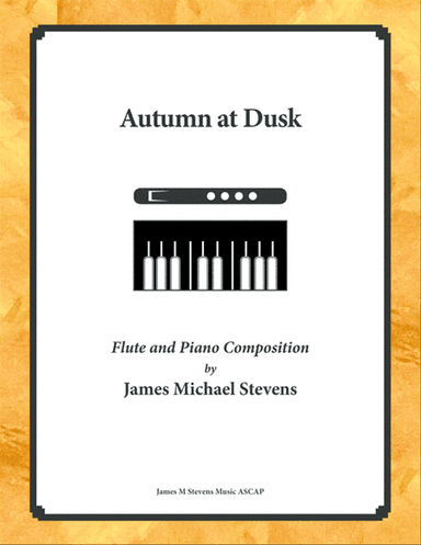 Autumn at Dusk - Flute & Piano