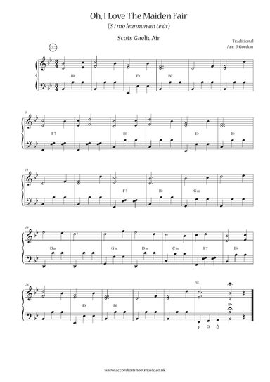 Oh, I Love The Maiden Fair