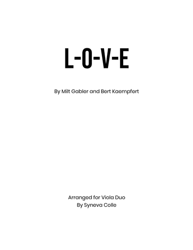 L-o-v-e