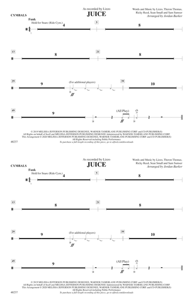 Juice: Cymbals