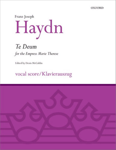 Te Deum for the Empress Marie Therese