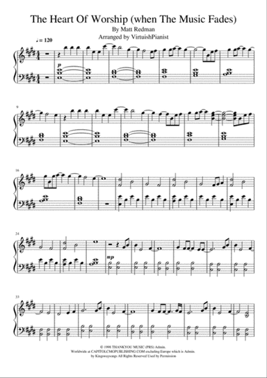 The Heart Of Worship (when The Music Fades)