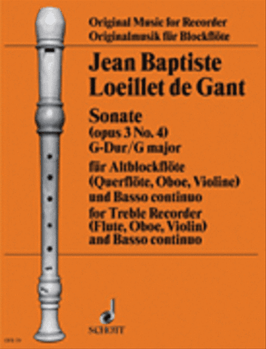 Sonata No. 4 in G Major, Op. 3