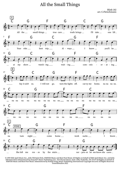 All The Small Things