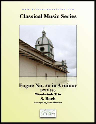 Fugue No. 20 in A minor BWV 889 - Woodwinds Trio