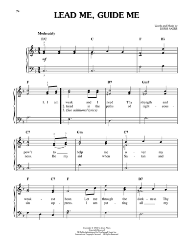 Lead Me, Guide Me