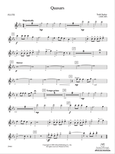 Quasars: Flute