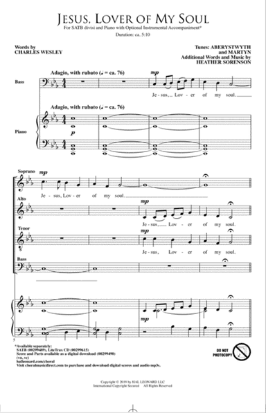 Jesus, Lover Of My Soul