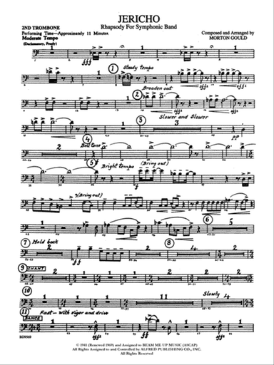 Jericho: 2nd Trombone