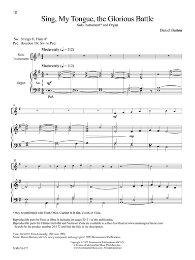 Sing, My Tongue, the Glorious Battle