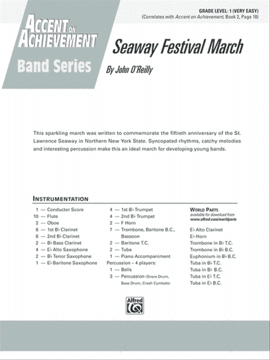 Seaway Festival March: Score