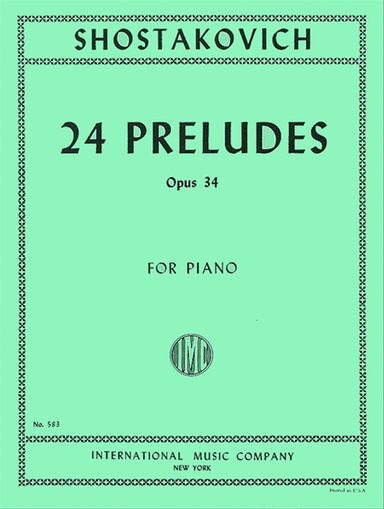 24 Preludes, Op. 34