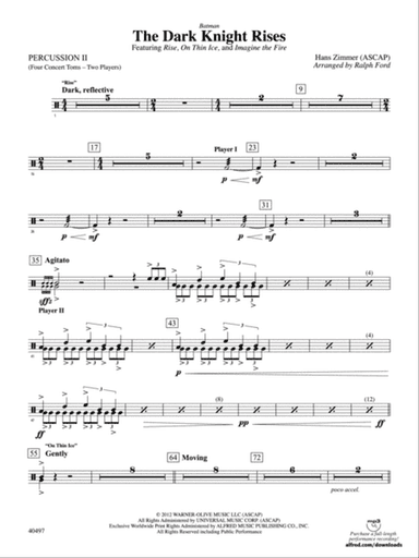 Batman: The Dark Knight Rises: 2nd Percussion