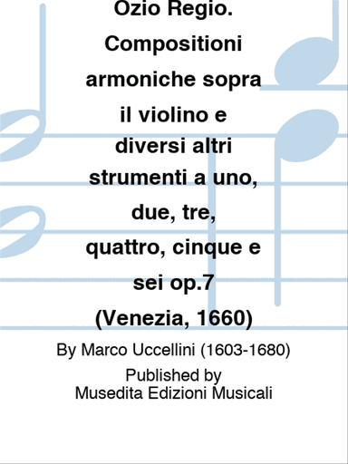 Ozio Regio. (Venezia, 1660)