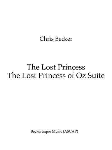 The Lost Princess