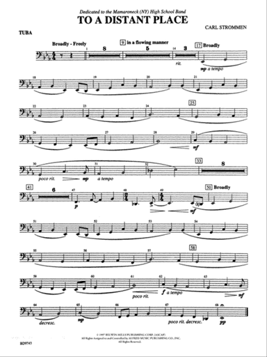 To a Distant Place: Tuba