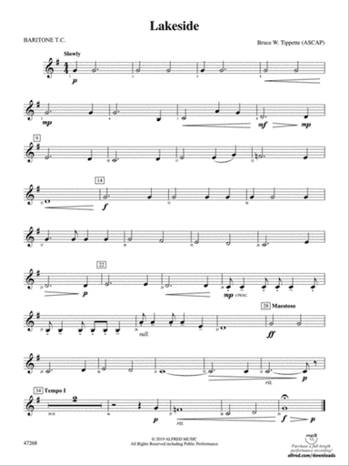 Lakeside: Baritone T.C.