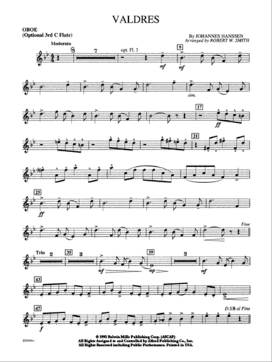 Valdres: Oboe
