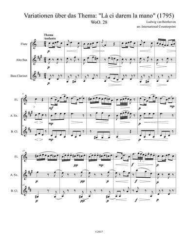 Variations on "La ci darem la mano"