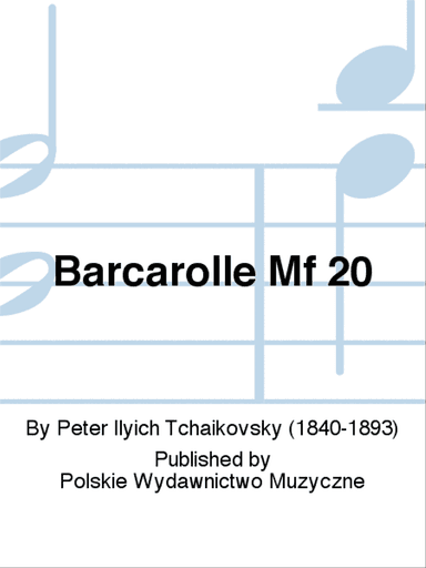 Barcarolle Mf 20