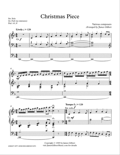 Christmas Piece (OR)