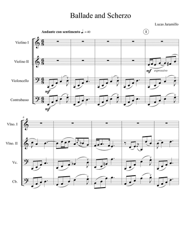 Ballade and Scherzo