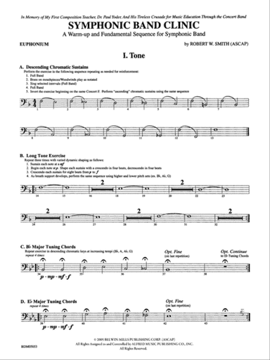 Symphonic Band Clinic: Baritone B.C.