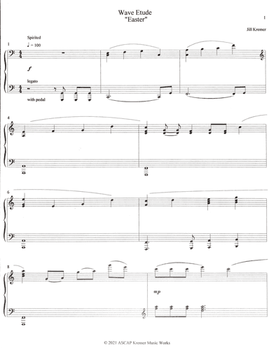 Wave Etude "Easter"